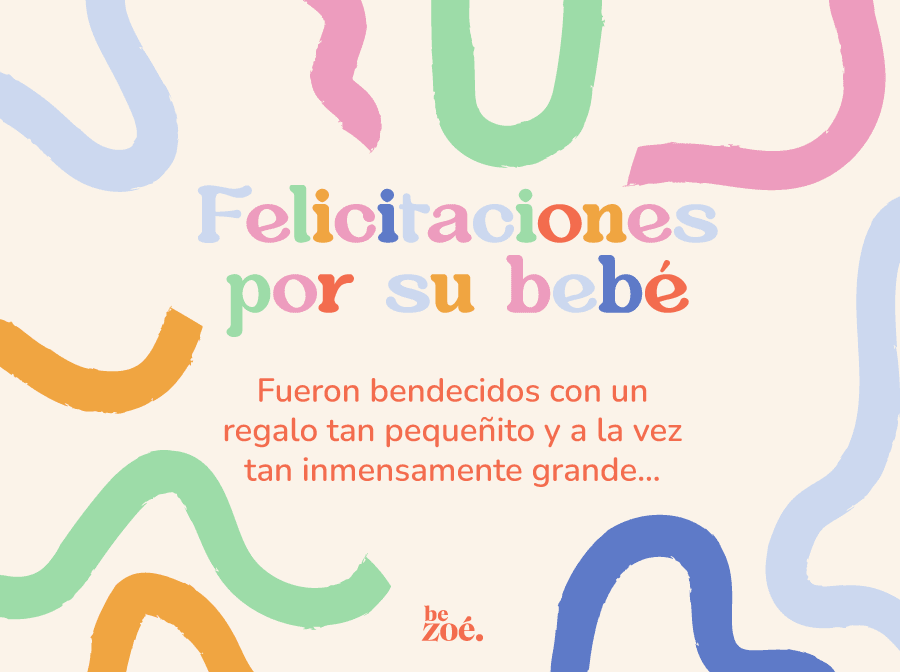 Felicidades por tu bebé