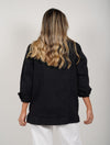 Chaqueta Denim Gabán Negro Boston