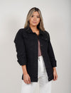 Chaqueta Denim Gabán Negro Boston