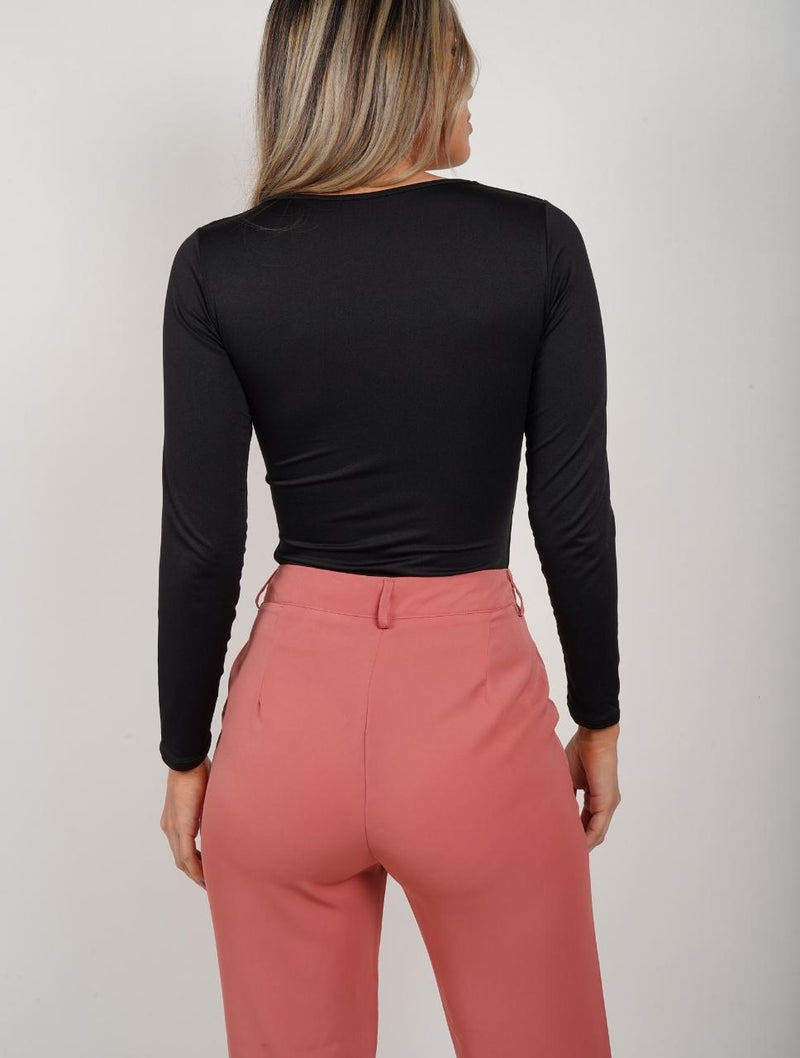 Pantalón para Mujer Coral de Tela Tiro Medio - Alto - Terragona Coral