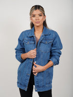 Chaqueta Denim Gabán Azul Boston