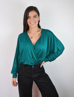 Blusa para Mujer Escote Cruzado Manga Larga - Gaby