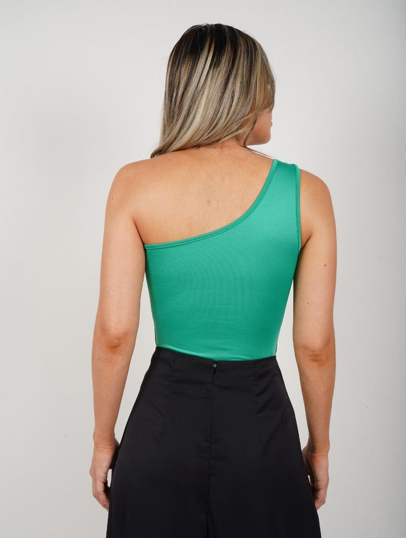 Body para Mujer de un Solo Hombro - Solid