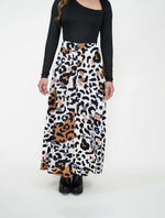 Falda para Mujer Animal Print  - Laia Animal Print Blanco