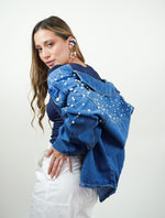 Chaqueta para Mujer Cazadora Denim Con Perlas - Frida