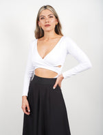 Pantalón para Mujer Negro Tipo Palazzo Tiro Alto Con Cremallera Lateral - Malibu Negro